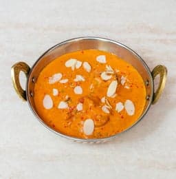Butter chicken aux amandes effilées